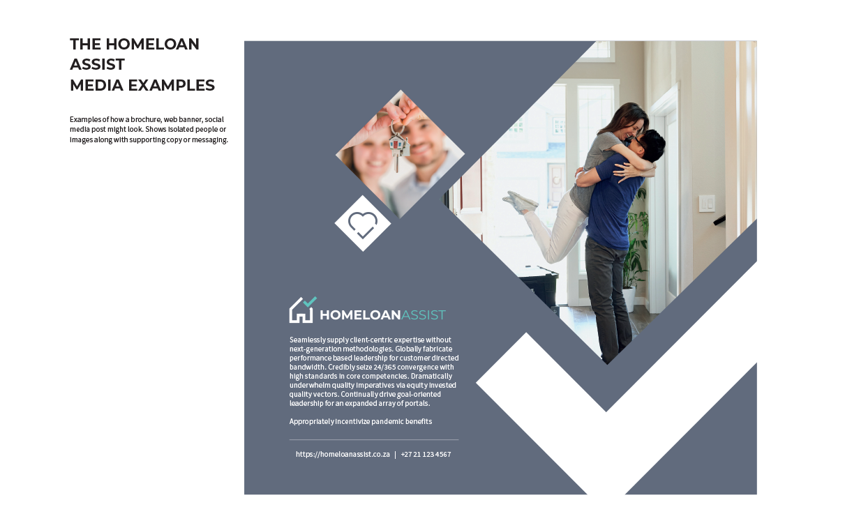HLA brand — business card